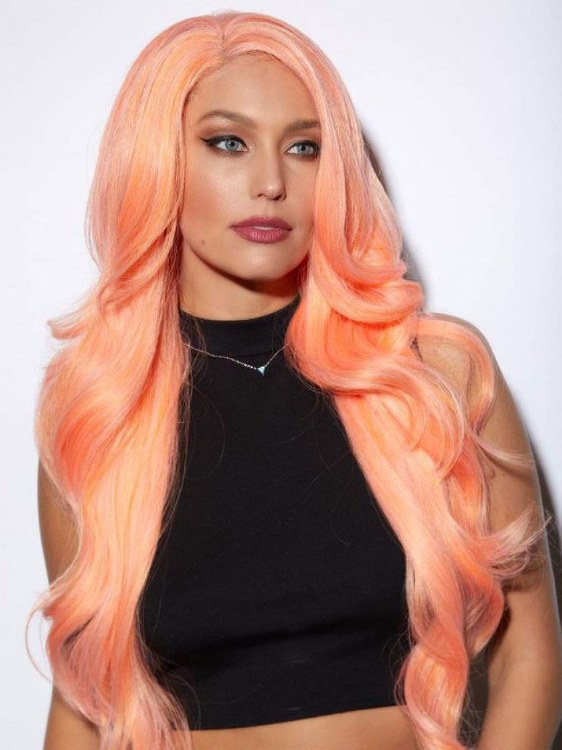 Wig Kim Tropical Peach
