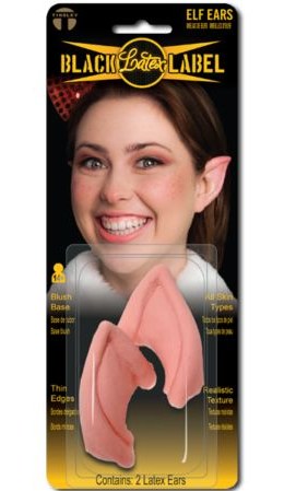 Black Label Latex Elf Ears