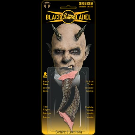 Demon Horns Latex Prosthetic