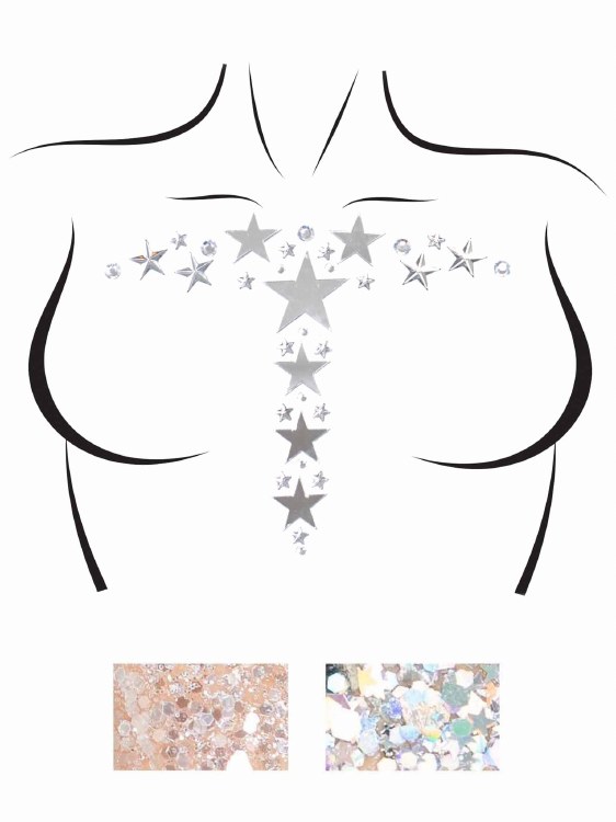 Body Jewels Star Mirror