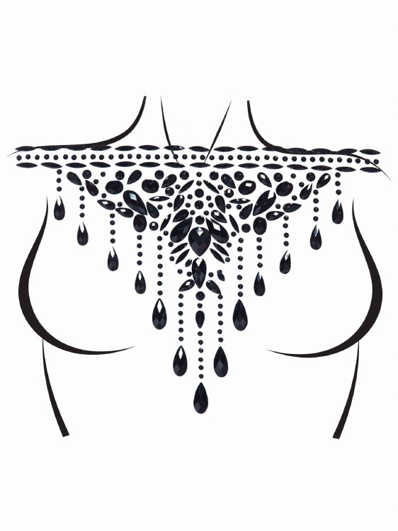 Body Jewels Choker Black