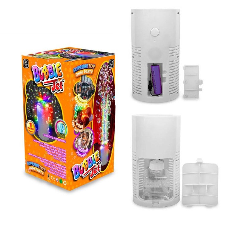 Rechargable LED Bubble Jet
