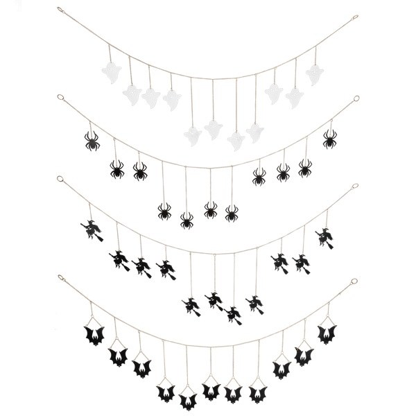 Garland Halloween Metal Asst