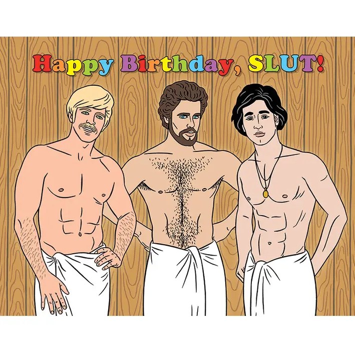 Card HBD Slut
