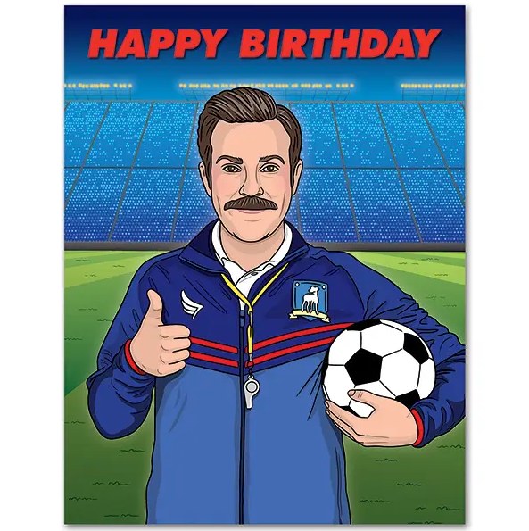 Card HBD Ted Lasso