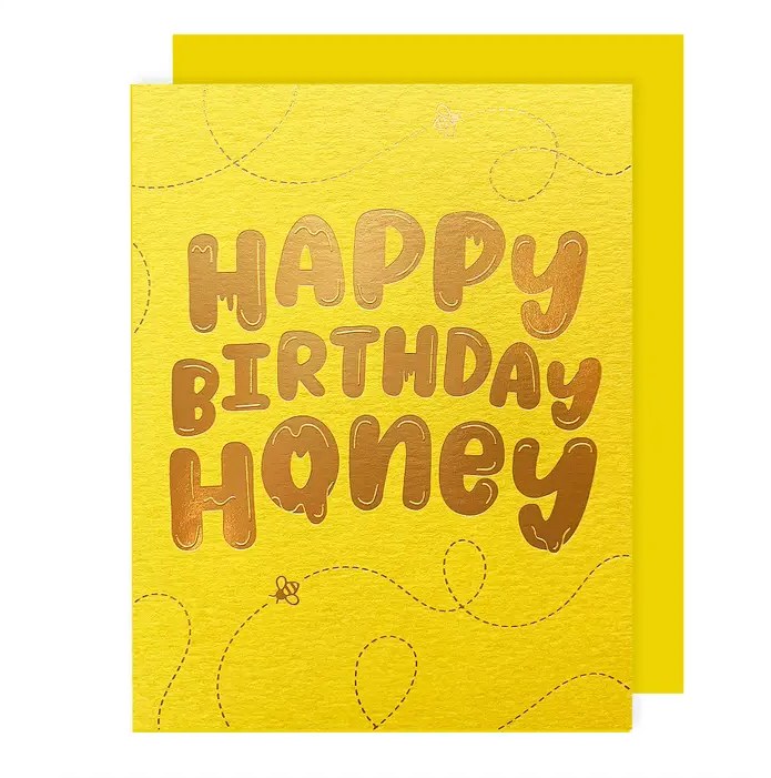 Card HB Honey