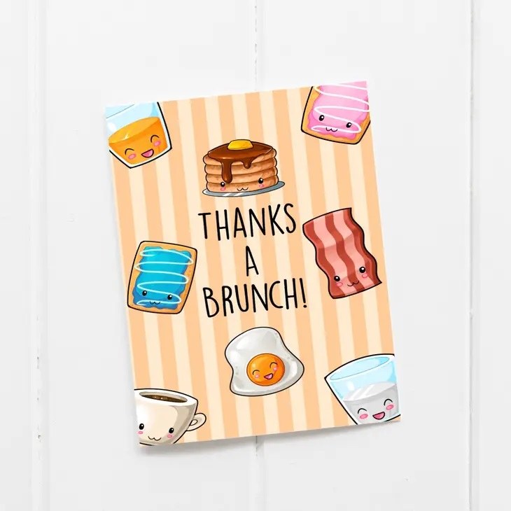 Card Thanks a Brunch!