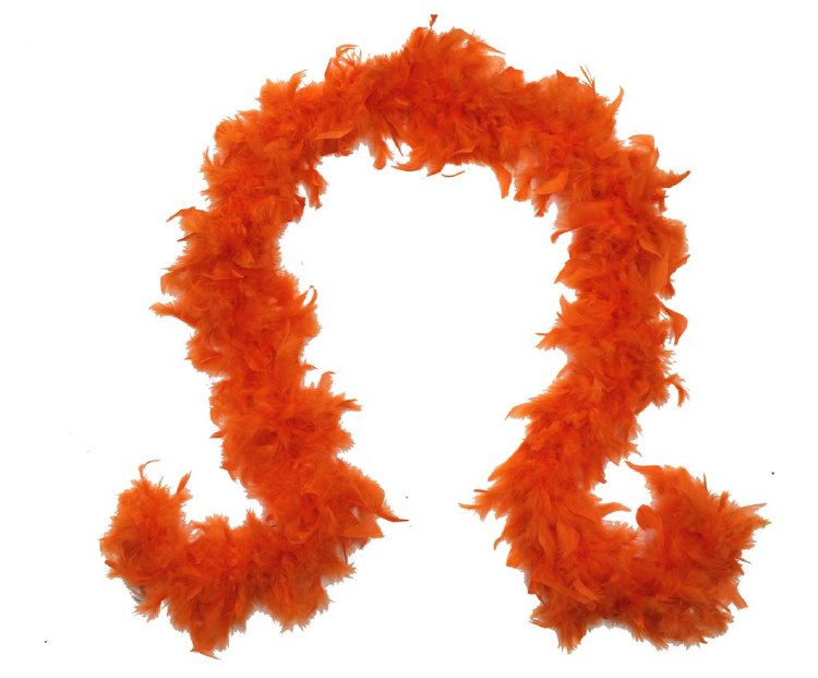 Boa Chandelle Orange