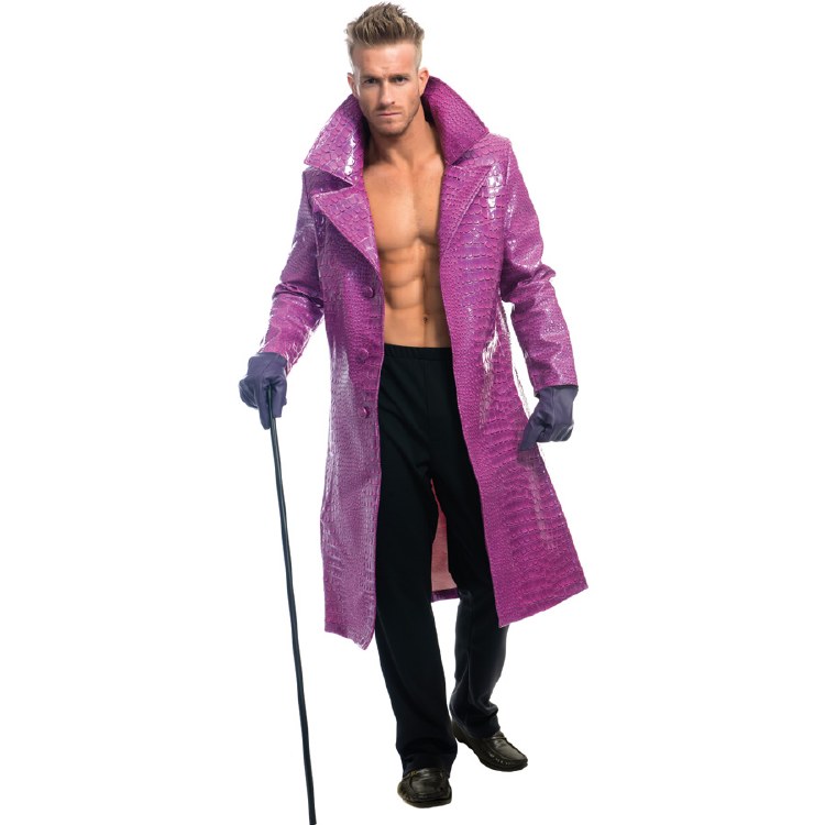 Coat Snakeskin Purp L/XL