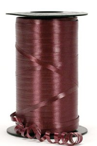 Curling Ribbon Burgundy 500yds.