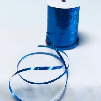 Curling Ribbon Holographic Blue