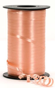 Curling Ribbon Peach 500yds.