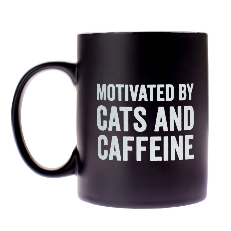 Mug Cats and Caffeine