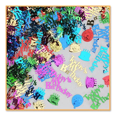 Confetti Todays my Birthday
