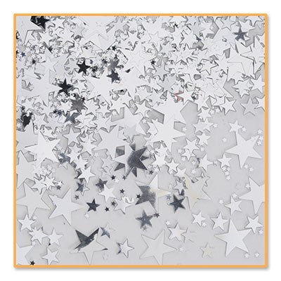 Confetti Silver Stars