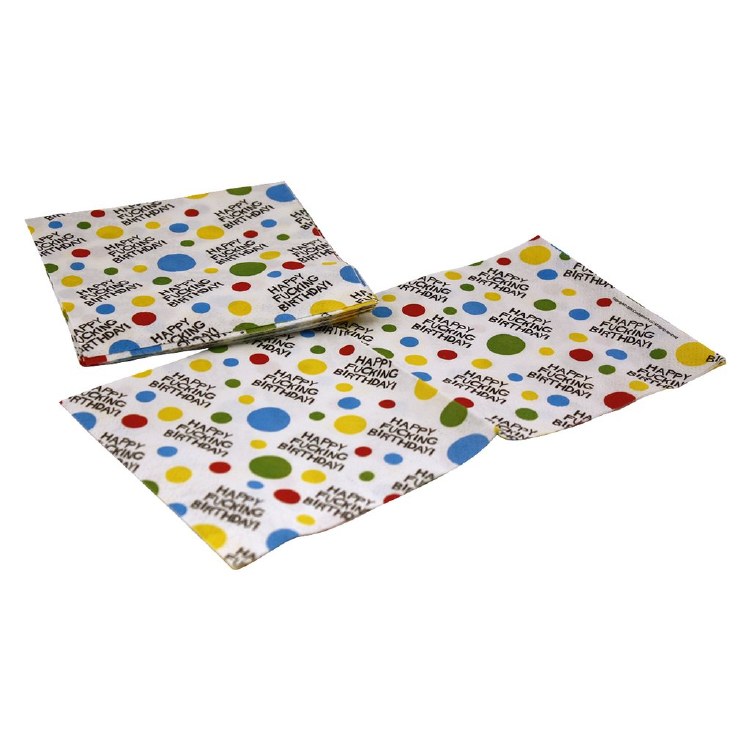 Happy Fucking Birthday Beverage Napkins 16ct