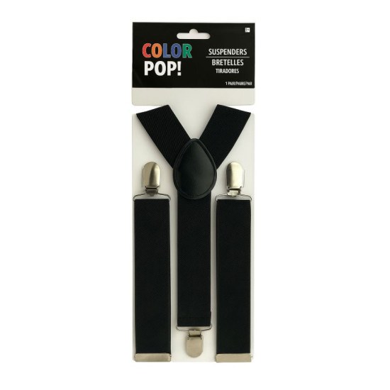 Suspenders Black