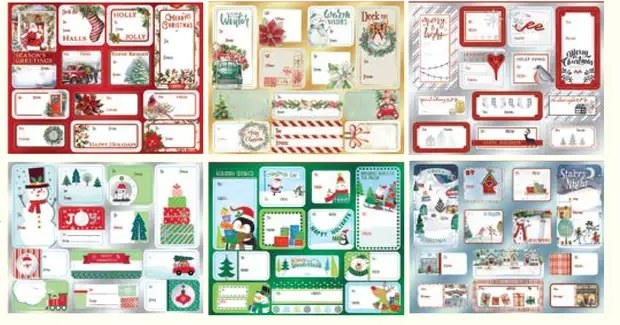 Gift Tags Foil 24 count