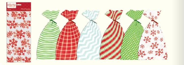 Treat Bags Xmas 20 Pk