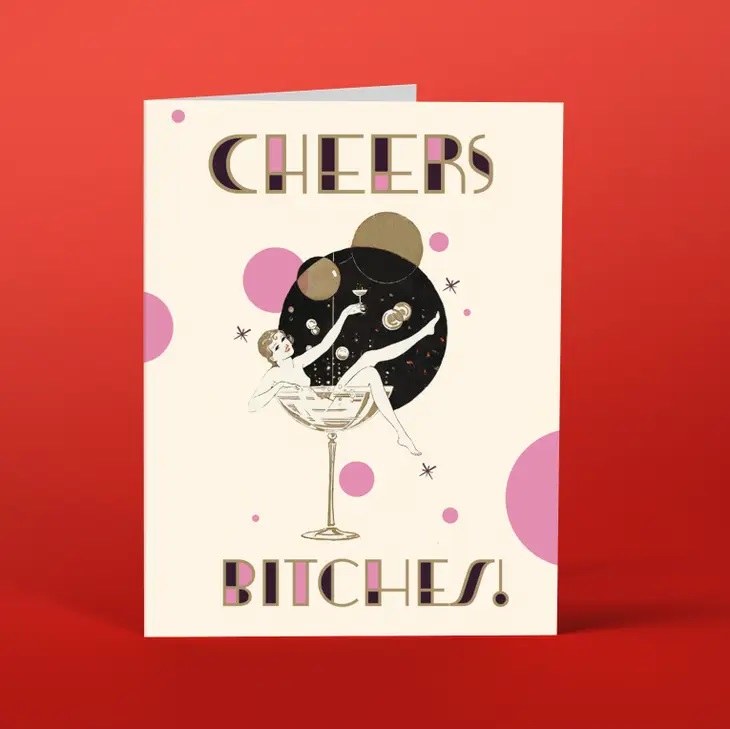 Card Cheers B*tches