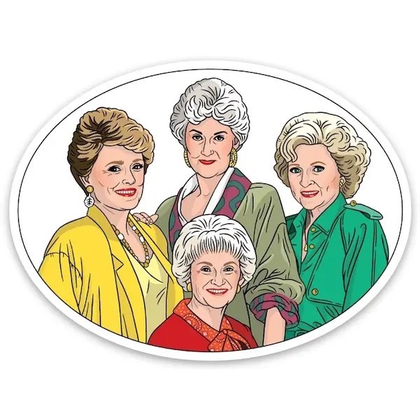 Sticker Golden Girls