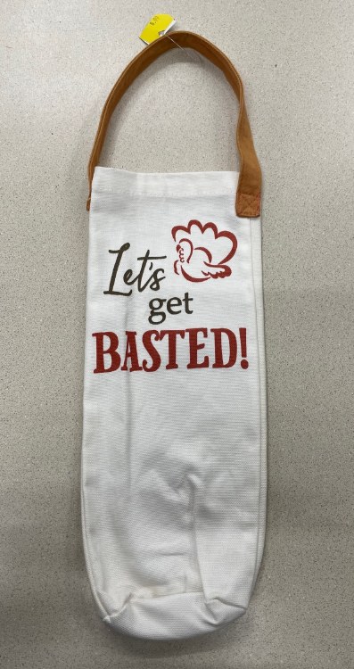 Wine Bag Get Basted