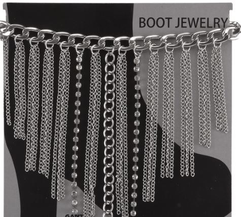 Boot Jewelry Chain/Rhinestone2