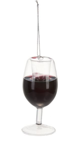 Wine Ornament Glass/Liquid