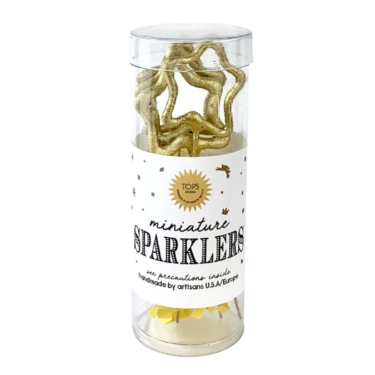Sparklers Mini Stars GOLD 4ct