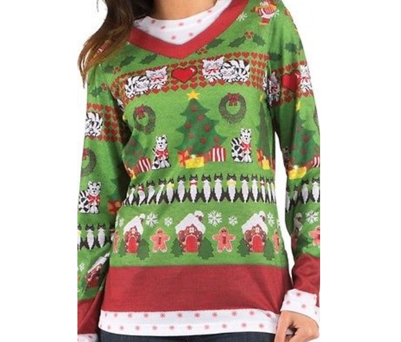 Faux Real Sweater Ladies SM