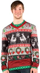 Ugly Deer Sweater LRG