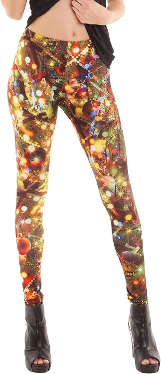 Leggings Christmas Med