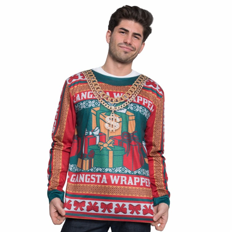 Faux Real Xmas Gangsta Wrapper