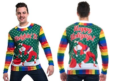 Faux Real Happy Holigays XL