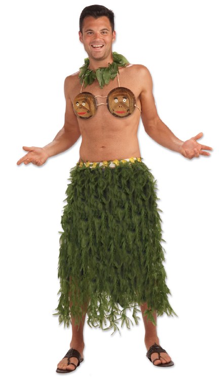 Coconut Bra w/Moneky Face - Champion Party Supply