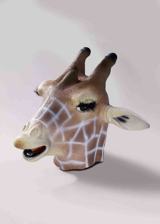 Deluxe Giraffe Mask