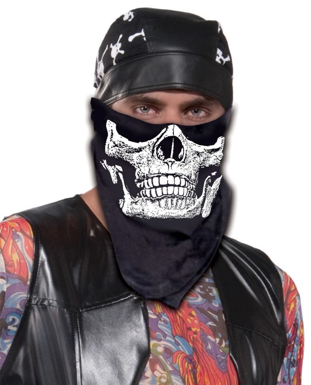 Bandana Skull Face