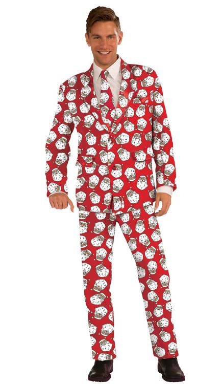 Suit w/ Santa Face Standard Size