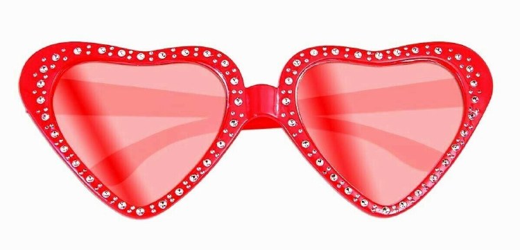 Valentine's Heart Glasses