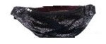 Glitter Fanny Pack • Black