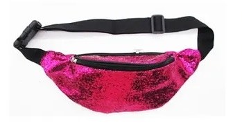 Glitter Fanny Pack • Pink
