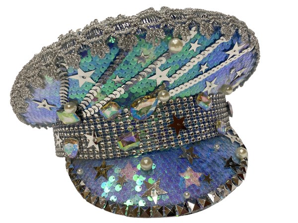 Festival Hat Light Up Irridescent