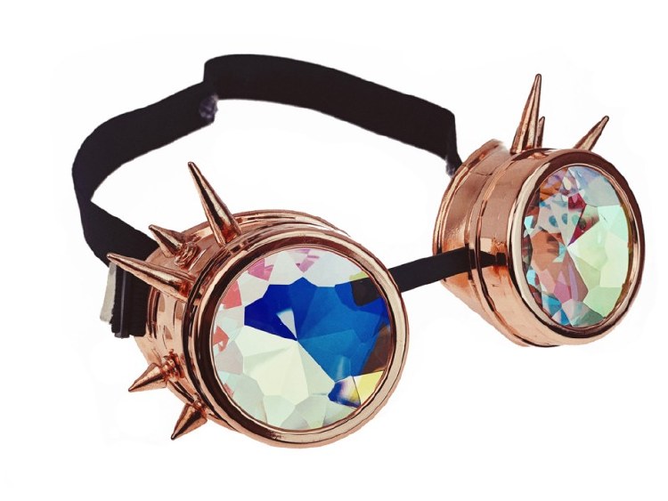 Steampunk Goggles Copper Kaleidoscope