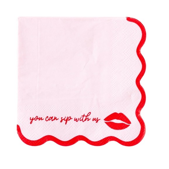 Galentine's Coctail Napkin