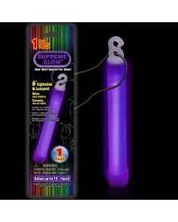 Glow Stick w/ Lanyard Purple