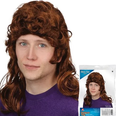 Brown Wig Dirty Joe