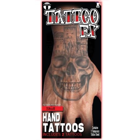 TattooFX Skull Hand Tattoos