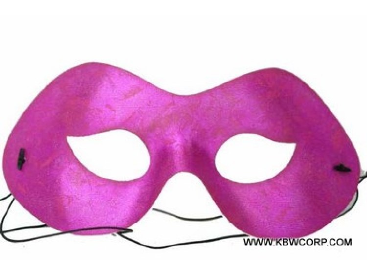 Eye Mask Lamé Hot Pink