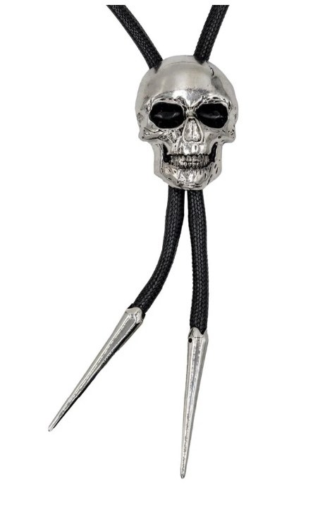 Bolo Tie Skull