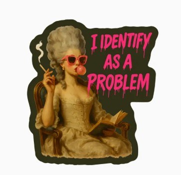 Sticker Identify as a Problem